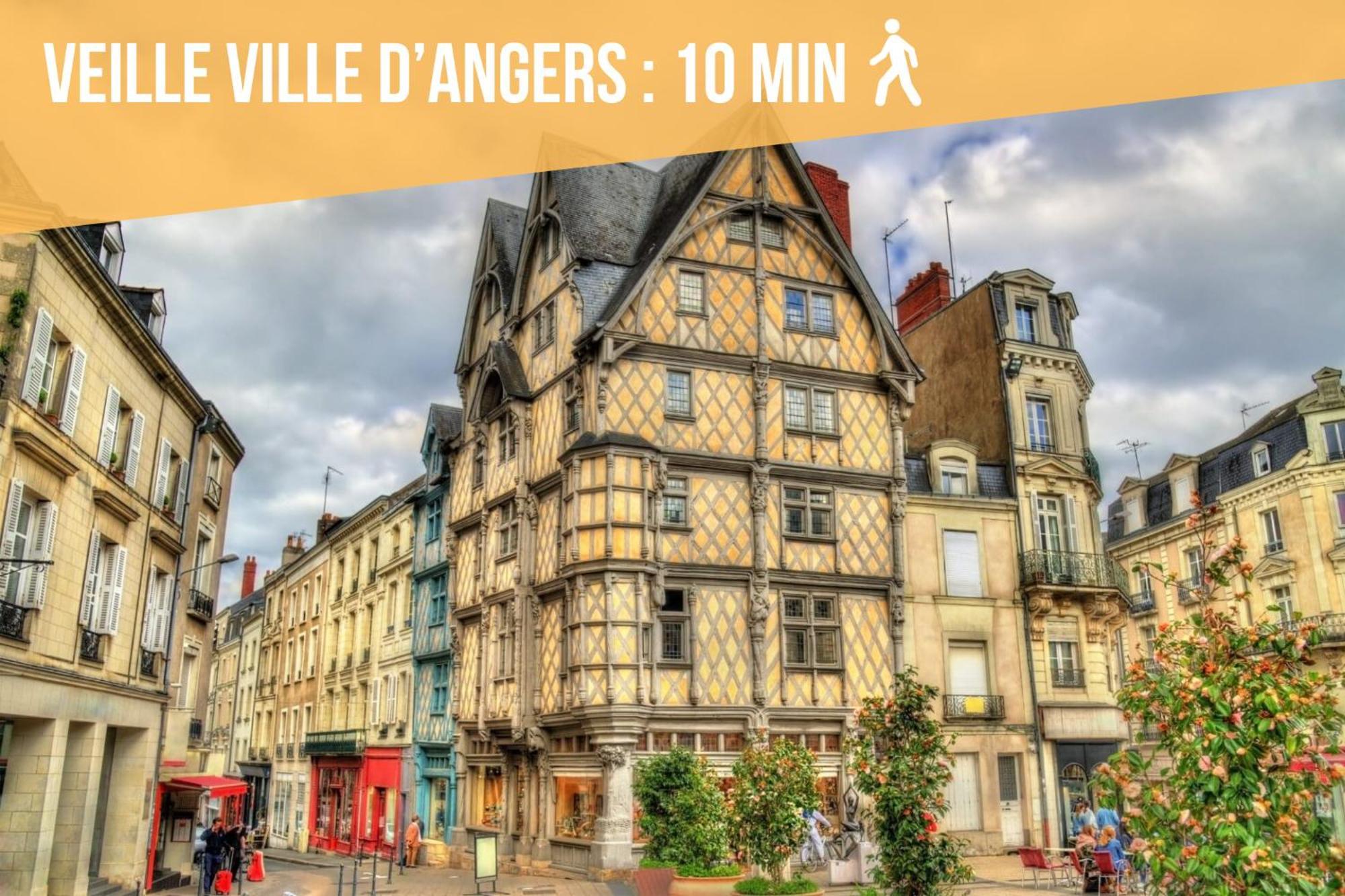 Appartement Coeur De Ville أنجير المظهر الخارجي الصورة